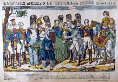 Śmierć marszałka Duroc, 22 maja 1813, XIX w. autorstwa Unbekannt