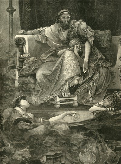 Śmierć Sardanapala, 1890. autorstwa Unbekannt