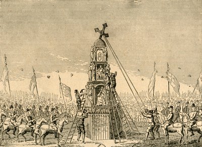 Zburzenie Krzyża Cheapside, 1643, 1897. autorstwa Unbekannt