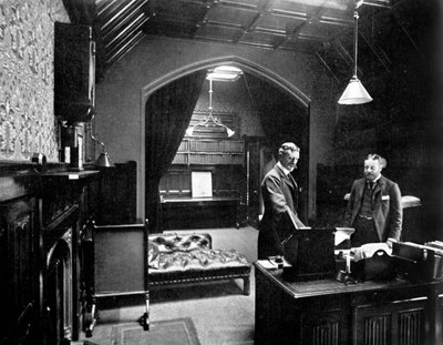 Biuro wicemarszałków, Izba Gmin, Westminster, Londyn, c1905 autorstwa Unbekannt