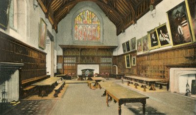 Jadalnia, Eton College, 1910. autorstwa Unbekannt