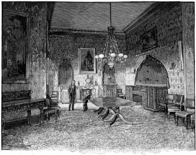 Jadalnia, Kilkenny House, Irlandia, ok. XIX w. autorstwa Unbekannt