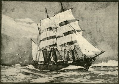 Odkrycie pod pełnymi żaglami, 1901. autorstwa Unbekannt