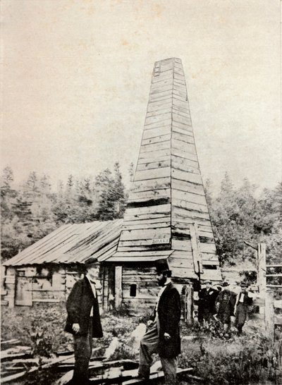 Drake Well, Pensylwania, Ameryka, 1859 autorstwa Unbekannt