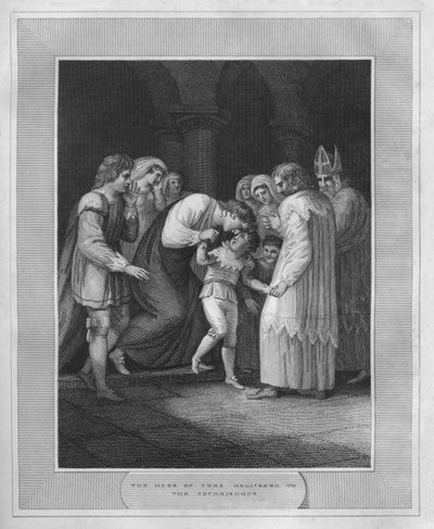 Książę Yorku dostarczony do arcybiskupów, 1838 autorstwa Unbekannt