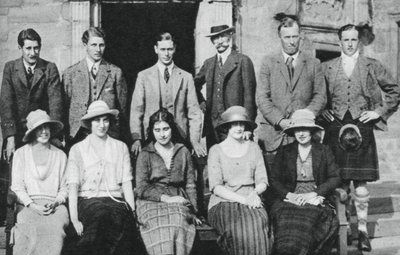 Książę Yorku ze strzelaniną do hrabiego Strathmores, Szkocja, 1921 autorstwa Unbekannt