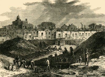 Hałdy kurzu, Somers Town, 1836, c1876. autorstwa Unbekannt
