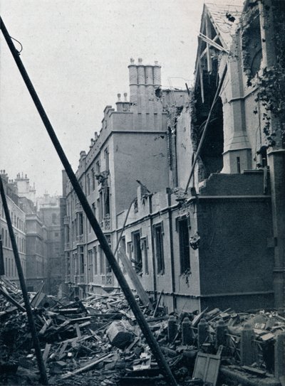 East End of the Middle Temple Hall, 1941. autorstwa Unbekannt