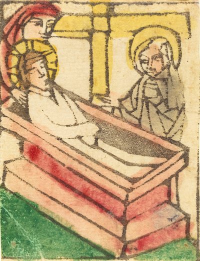 Złożenie do grobu, 14251450. autorstwa Unbekannt