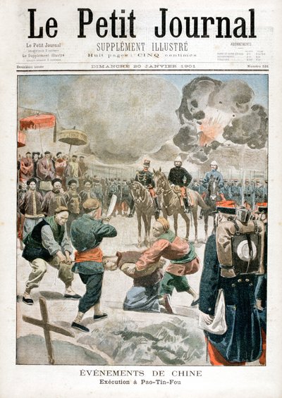 Egzekucja Pao-Tin-Fou, 1901 autorstwa Unbekannt
