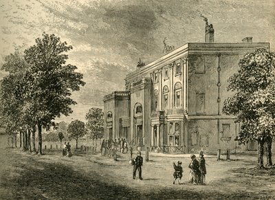 Ramiona Eyre w 1820, c1876. autorstwa Unbekannt