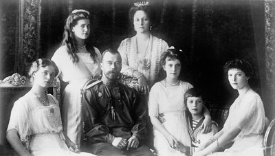 Rodzina cara Rosji Mikołaja II, lata 1910. autorstwa Unbekannt