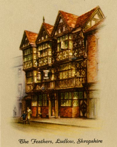 Pióra, Ludlow, Shropshire, 1936. autorstwa Unbekannt