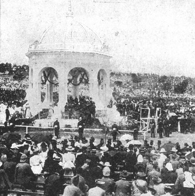 Federacja Australii, 1901... Podpisanie przysięgi przez Lorda Hopetouna w Sydney..., 1901. autorstwa Unbekannt