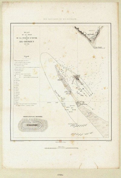 Pływające baterie podczas oblężenia Kinburn 1855-1856, 1856 autorstwa Unbekannt