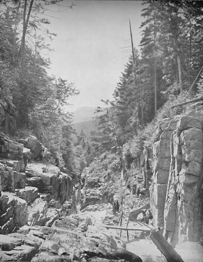 Flume, Frankonia White Mountains, NH, c1897. autorstwa Unbekannt
