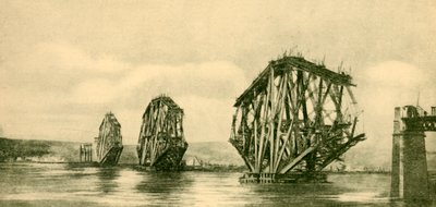Most Czwarty w trakcie budowy, ok. 1930. autorstwa Unbekannt