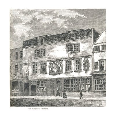 Teatr Fortuny. Z ryciny opublikowanej przez Wilkinsona w 1811, 1878 autorstwa Unbekannt