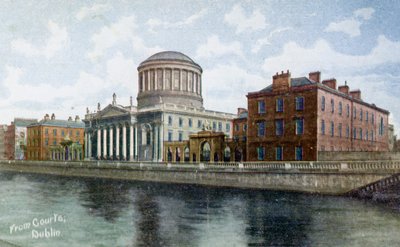 Cztery Sądy, Dublin, Irlandia, c1900-c1920s autorstwa Unbekannt