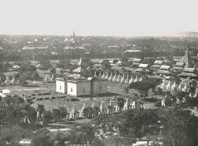 Czterysta pięćdziesiąt świątyń, Mandalay, Birma, 1895. autorstwa Unbekannt