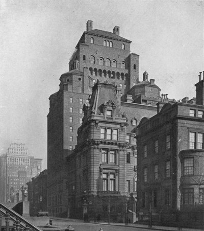 Budynek klubów Fraternity z Madison Avenue, Nowy Jork, 1924 autorstwa Unbekannt