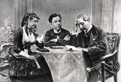 Francuska rodzina cesarska na wygnaniu, Chislehurst, Kent, 1871-1873 autorstwa Unbekannt