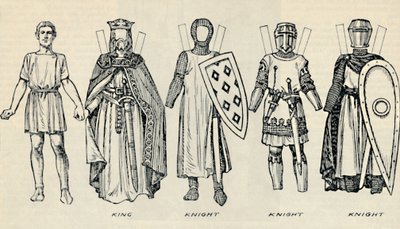Galeria strojów brytyjskich: rodzaje strojów we wczesnych czasach Plantagenet, ok. 1934 r. autorstwa Unbekannt