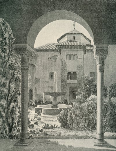 Ogród Lindaraja., XIX w., 1907. autorstwa Unbekannt