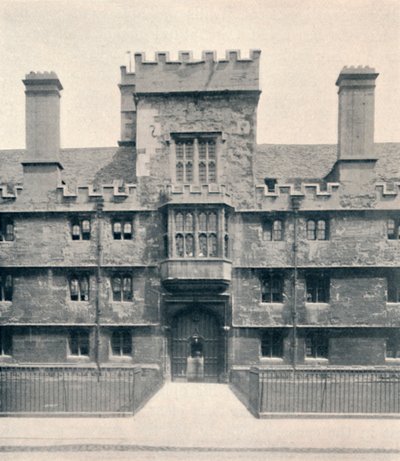 Brama, Wadham College, Oksford, 1903 autorstwa Unbekannt