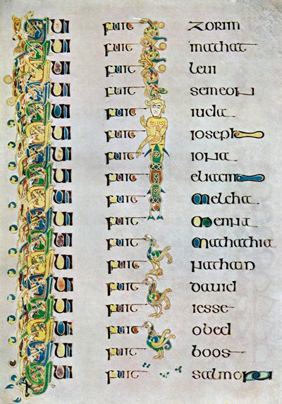 Genealogia Chrystusa, 800 rne, XX wiek autorstwa Unbekannt