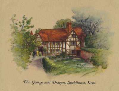 Jerzy i smok, Speldhurst, Kent, 1939 autorstwa Unbekannt