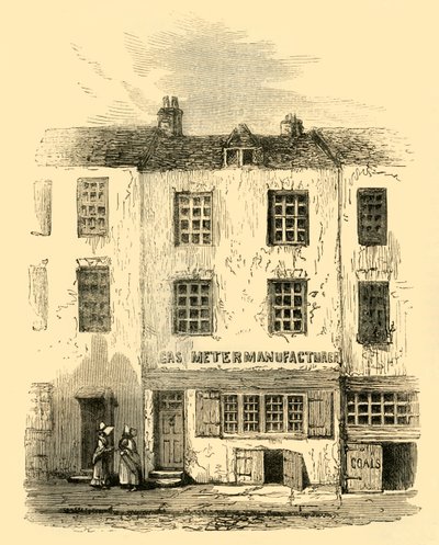 Dom duchów w Cock Lane, ok. 1872 r. autorstwa Unbekannt