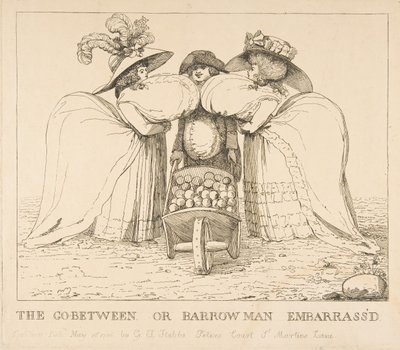 Pośrednik lub Barrow Man Embarrassd, 15 maja 1786. autorstwa Unbekannt