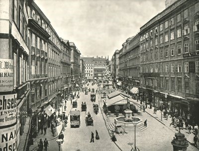 Graben, Wiedeń, Austria, 1895. autorstwa Unbekannt