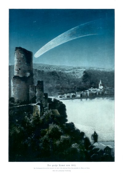 Wielka Kometa 1811, 1900 autorstwa Unbekannt