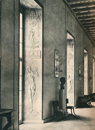 Wielka Galeria w Ratuszu w Sztokholmie, 1925 autorstwa Unbekannt