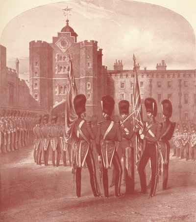 Gwardia Grenadierów w Pałacu Św. Jakuba, 1909 autorstwa Unbekannt
