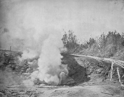 Growler, Norris Geyser Basin, Park Yellowstone, c1897. autorstwa Unbekannt