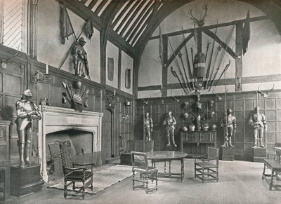 Sala w Ockwells Manor, 1905 autorstwa Unbekannt