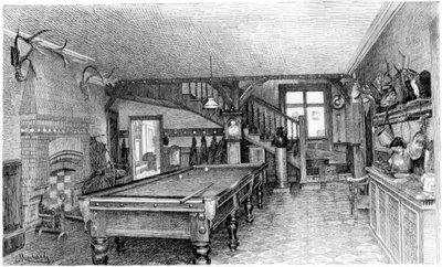 Sala w Silverbeck, c1880-1882 autorstwa Unbekannt