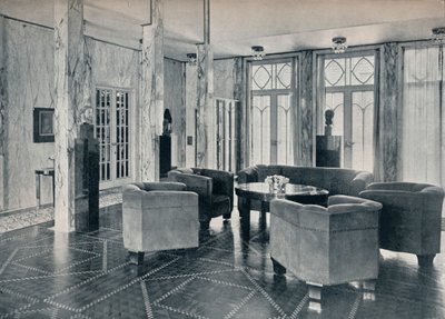 Sala Pałacu Stocleta, Bruksela, Belgia, c1914 autorstwa Unbekannt
