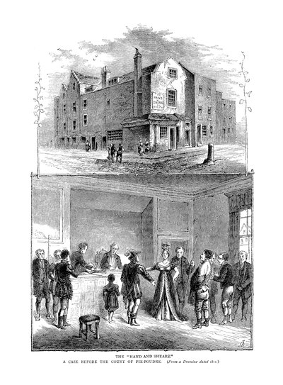 Ręka i nożyce, 1878 autorstwa Unbekannt