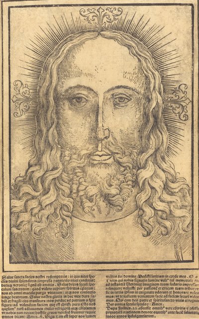 Głowa Chrystusa, prawdopodobnie 15001510. autorstwa Unbekannt