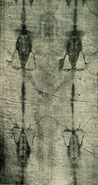 Święty Całun - Odcisk Ciała: Widok z przodu, 1902. autorstwa Unbekannt