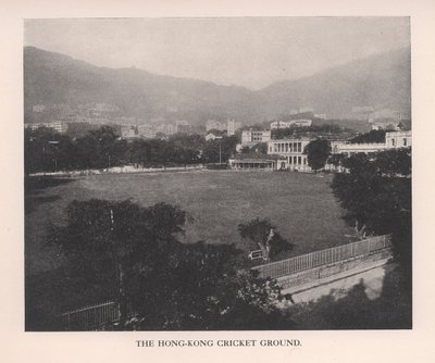 Boisko do krykieta w Hongkongu, 1912. autorstwa Unbekannt