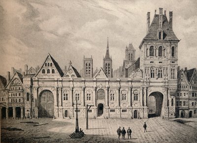 Hotel de Ville w 1583, 1915 r. autorstwa Unbekannt