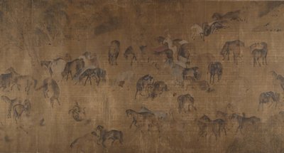 Sto koni. autorstwa Unbekannt