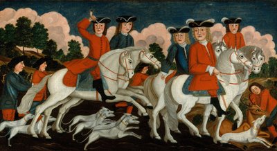 Polowanie New Jersey, ca. 1750. autorstwa Unbekannt