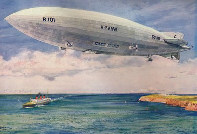 Nieszczęsny R101, 1927 autorstwa Unbekannt