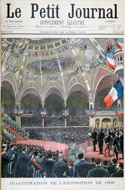 Inauguracja Wystawy Powszechnej 1900 autorstwa Unbekannt